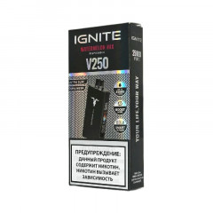 Электронная сигарета Ignite V250 Black 25000 затяжек - Watermelon Mix (Арбузный микс)